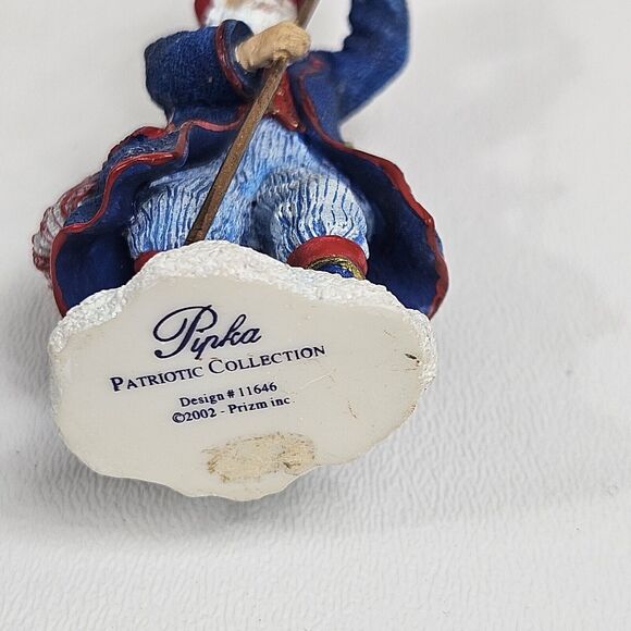Pipka Minature Collection Patriotic Santa #11646 - Picture 5 of 5